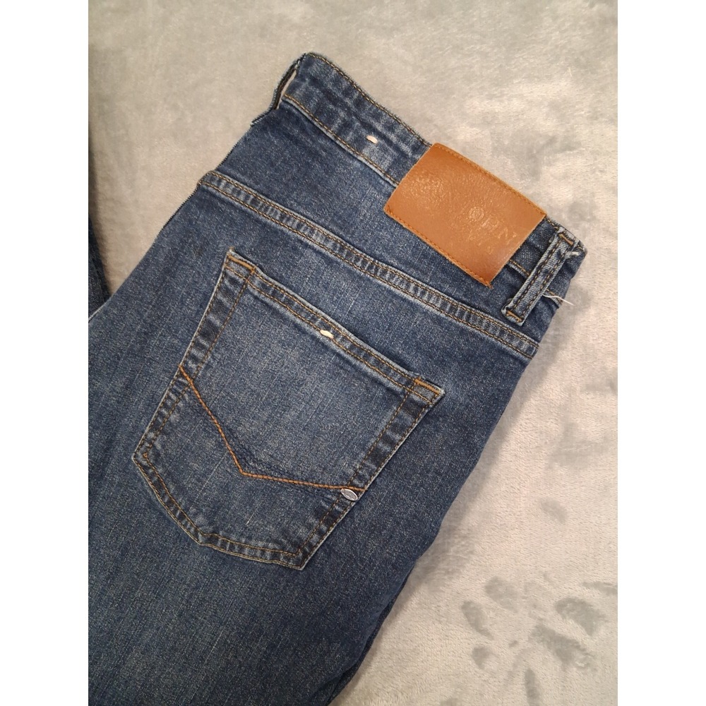 Dan John Casual Heart Mens Size 54/40 35x30.5 Tapered Leg Denim Jeans